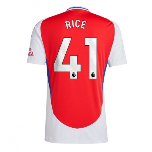 Arsenal Declan Rice #41 Domaci Dres 2024-25 Kratak Rukav